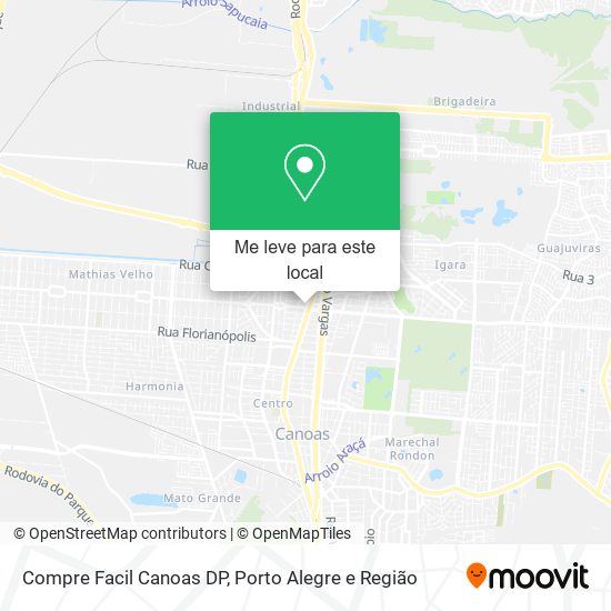 Compre Facil Canoas DP mapa