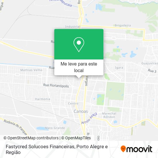 Fastycred Solucoes Financeiras mapa