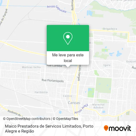 Maico Prestadora de Servicos Limitados mapa