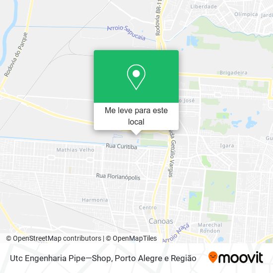 Utc Engenharia Pipe—Shop mapa