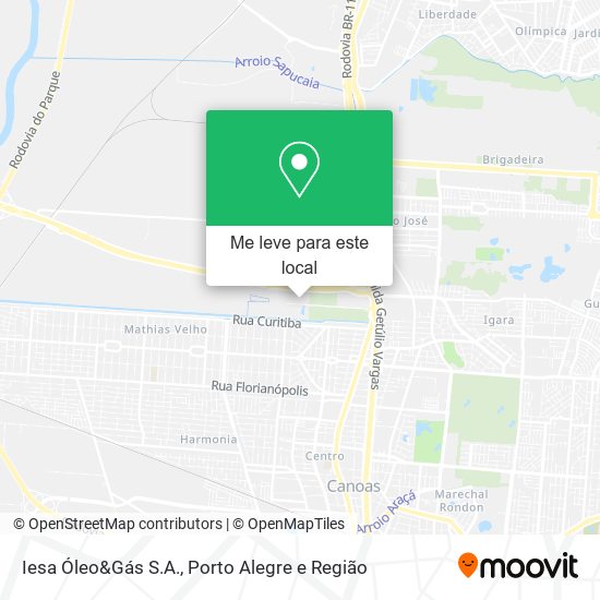 Iesa Óleo&Gás S.A. mapa