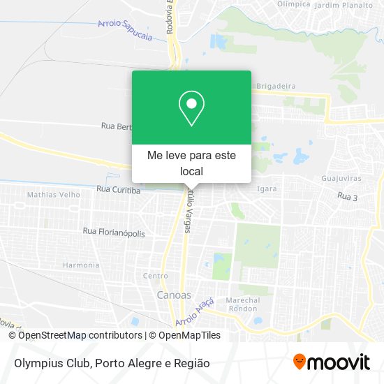 Olympius Club mapa