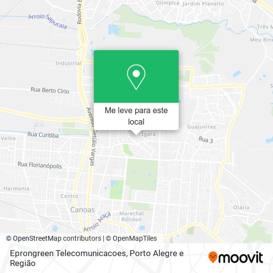 Eprongreen Telecomunicacoes mapa