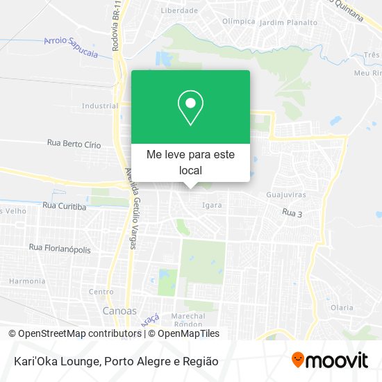 Kari'Oka Lounge mapa