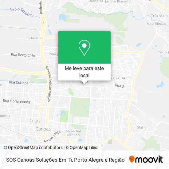 SOS Canoas Soluções Em Ti mapa