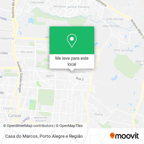 Casa do Marcos mapa