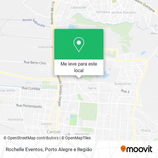 Rochelle Eventos mapa