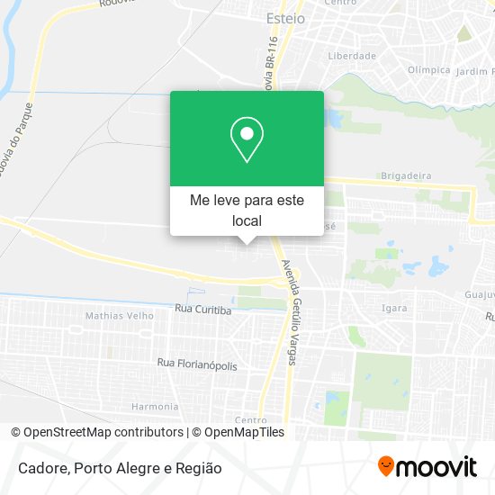 Cadore mapa