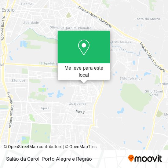 Salão da Carol mapa