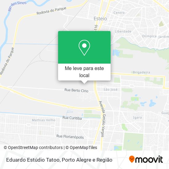 Eduardo Estúdio Tatoo mapa