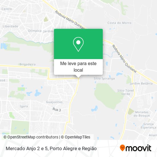 Mercado Anjo 2 e 5 mapa