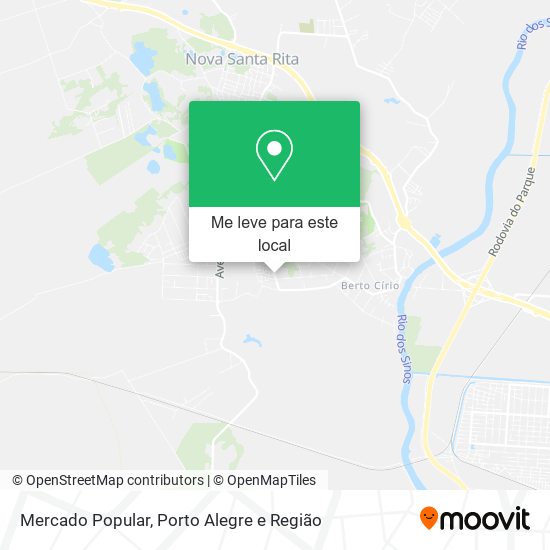 Mercado Popular mapa
