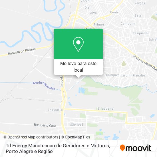 Trl Energy Manutencao de Geradores e Motores mapa