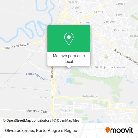 Oliveiraexpress mapa