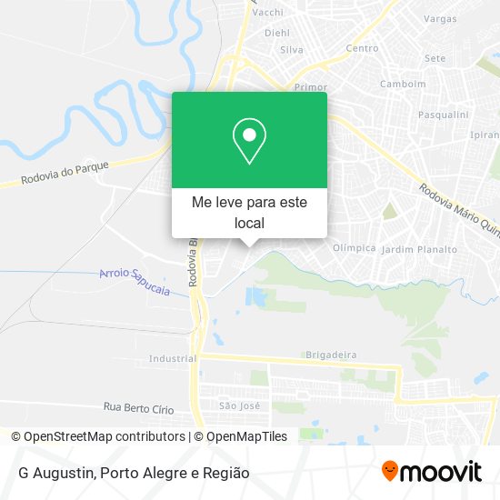 G Augustin mapa