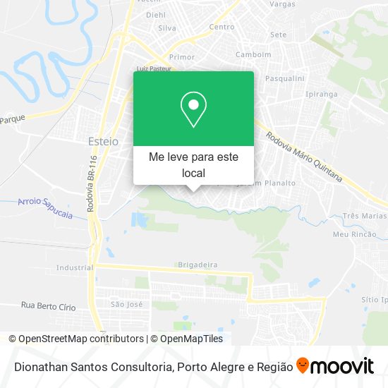 Dionathan Santos Consultoria mapa