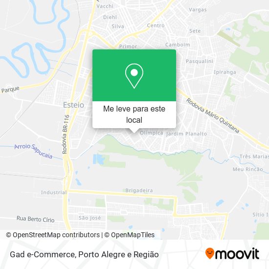 Gad e-Commerce mapa