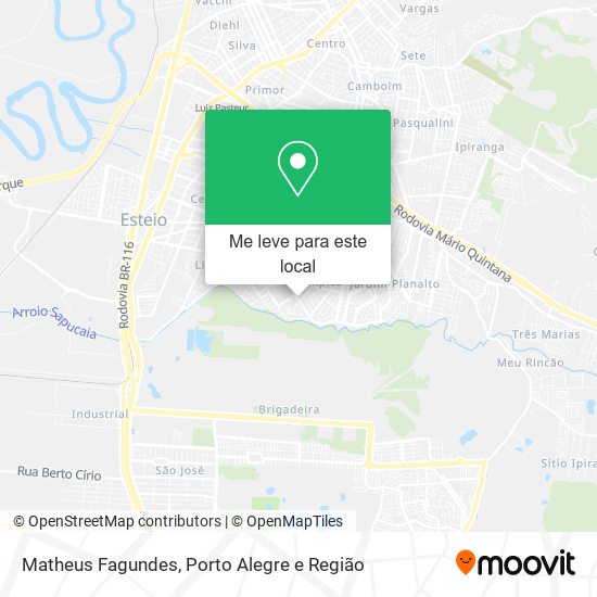 Matheus Fagundes mapa