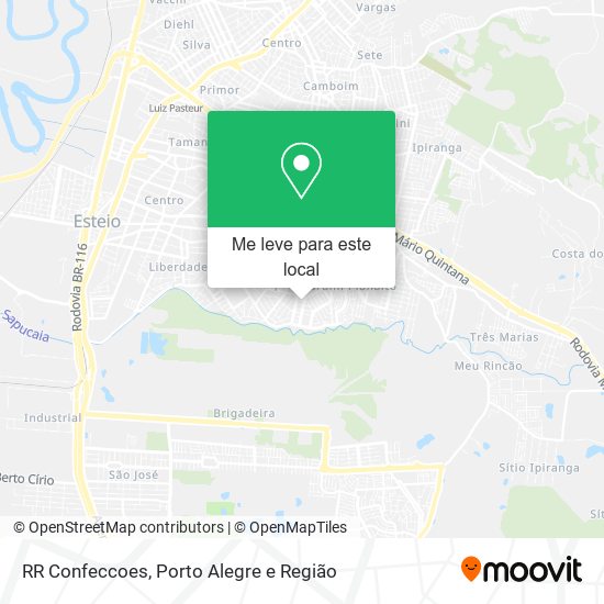 RR Confeccoes mapa