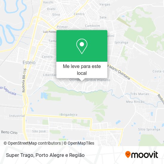 Super Trago mapa