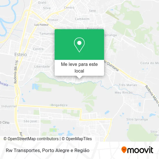 Rw Transportes mapa