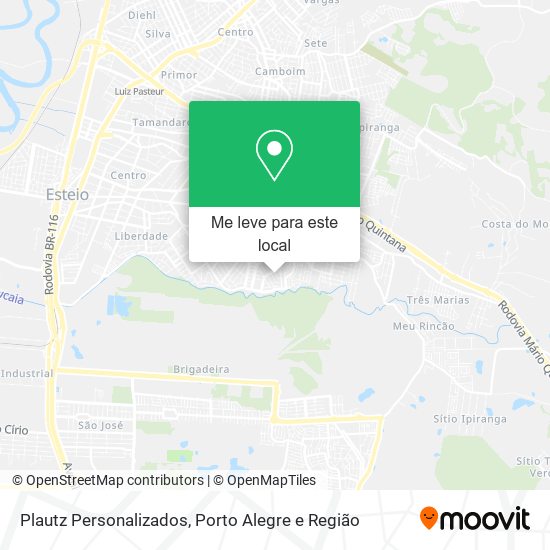 Plautz Personalizados mapa