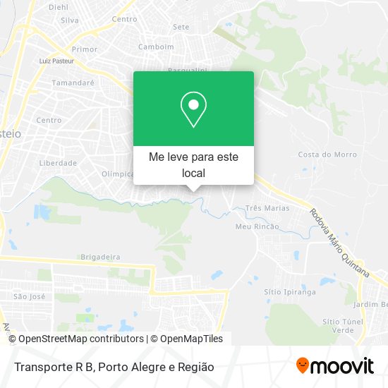 Transporte R B mapa