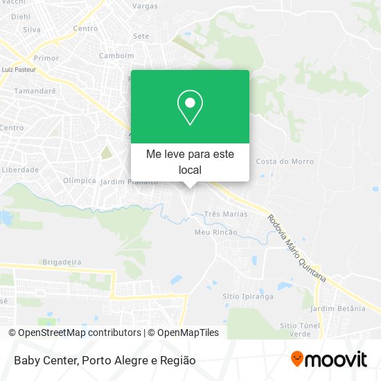 Baby Center mapa
