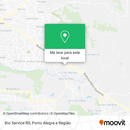 Bio Service RS mapa