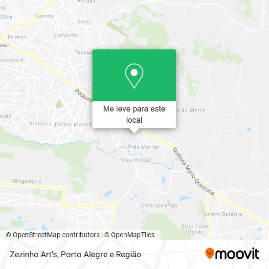 Zezinho Art's mapa
