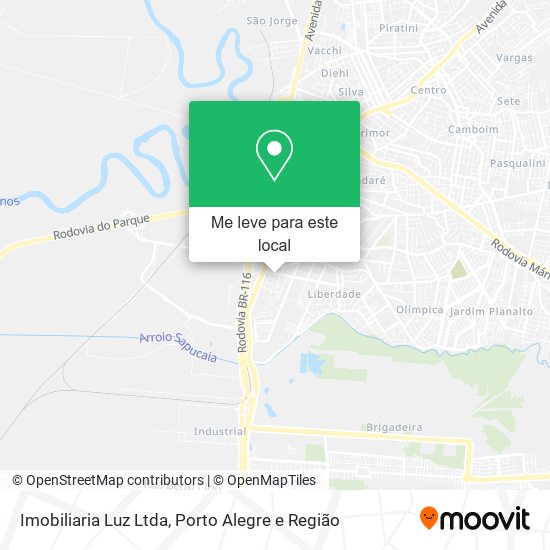 Imobiliaria Luz Ltda mapa