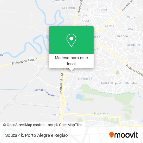 Souza 4k mapa