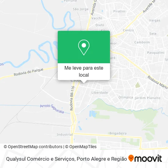 Qualysul Comércio e Serviços mapa