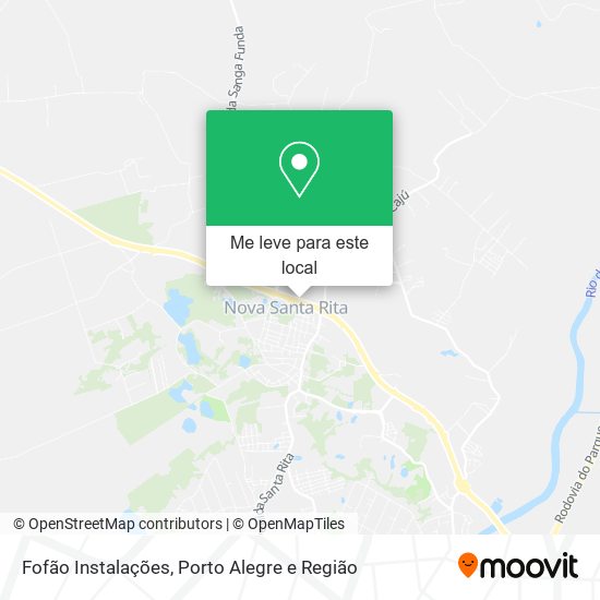 Fofão Instalações mapa