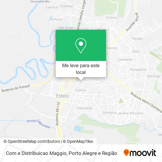 Com e Distribuicao Maggio mapa