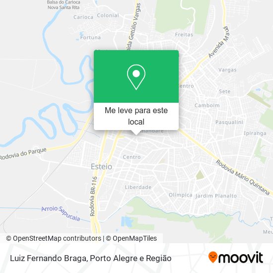 Luiz Fernando Braga mapa