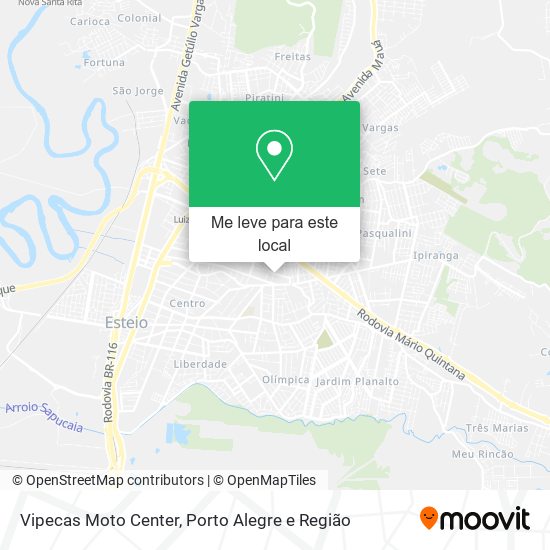 Vipecas Moto Center mapa