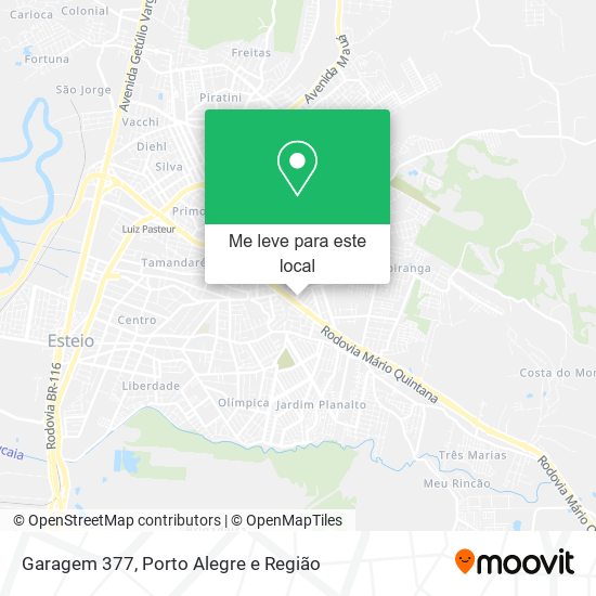 Garagem 377 mapa
