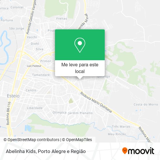 Abelinha Kids mapa