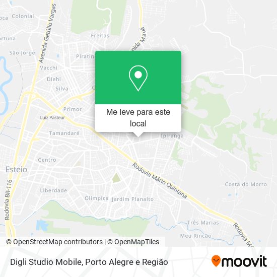 Digli Studio Mobile mapa