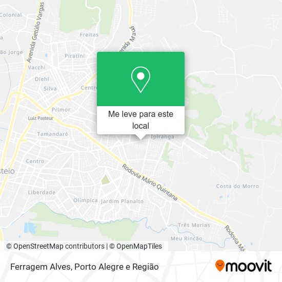 Ferragem Alves mapa