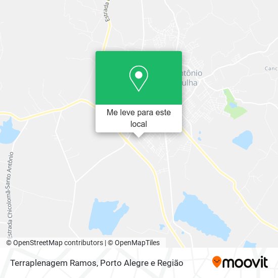 Terraplenagem Ramos mapa