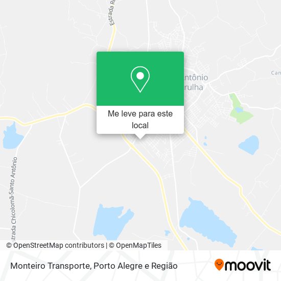 Monteiro Transporte mapa