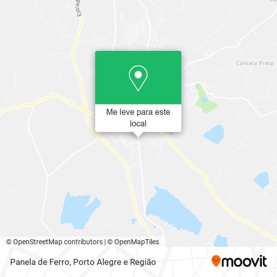 Panela de Ferro mapa