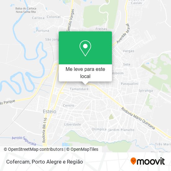 Cofercam mapa
