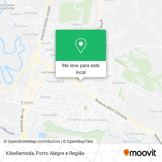 Kibellamoda mapa
