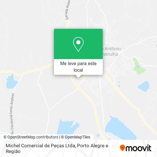 Michel Comercial de Peças Ltda mapa