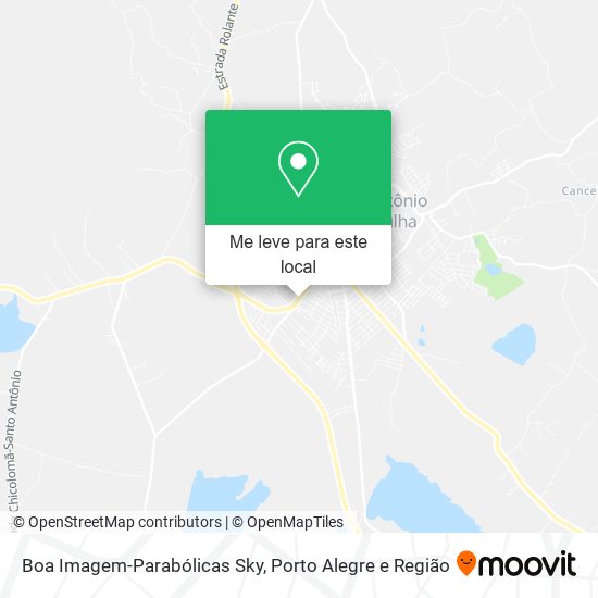 Boa Imagem-Parabólicas Sky mapa