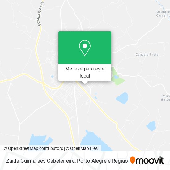 Zaida Guimarães Cabeleireira mapa