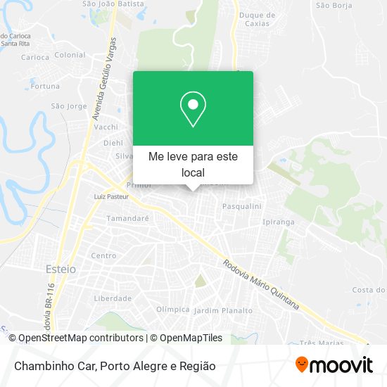 Chambinho Car mapa